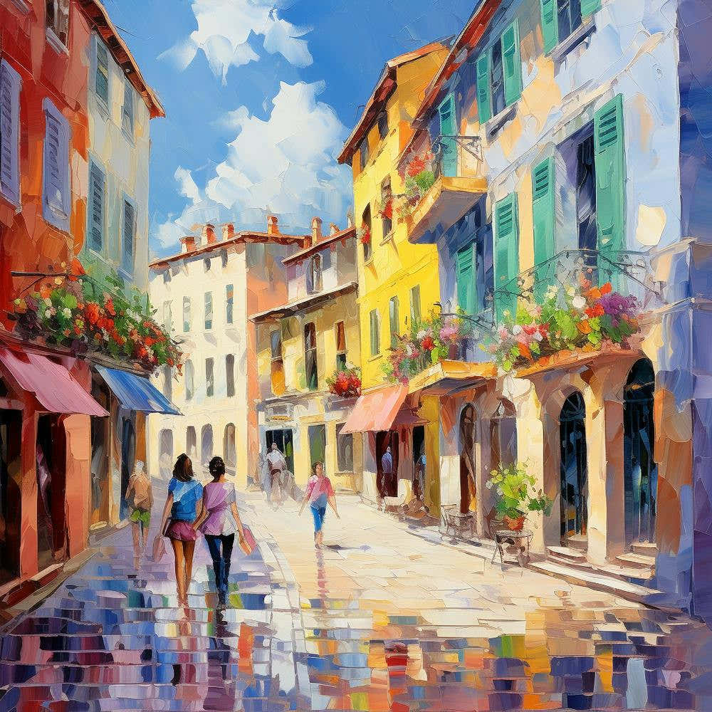 Oleo Viejo San Juan 3