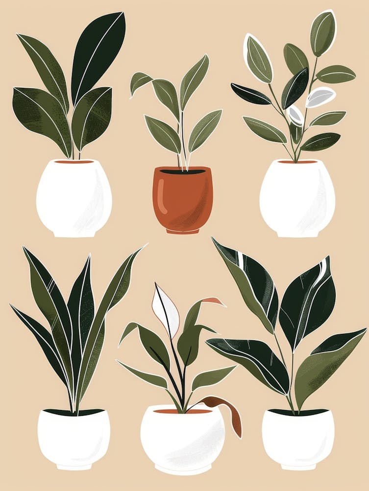 Houseplants In Pots 1