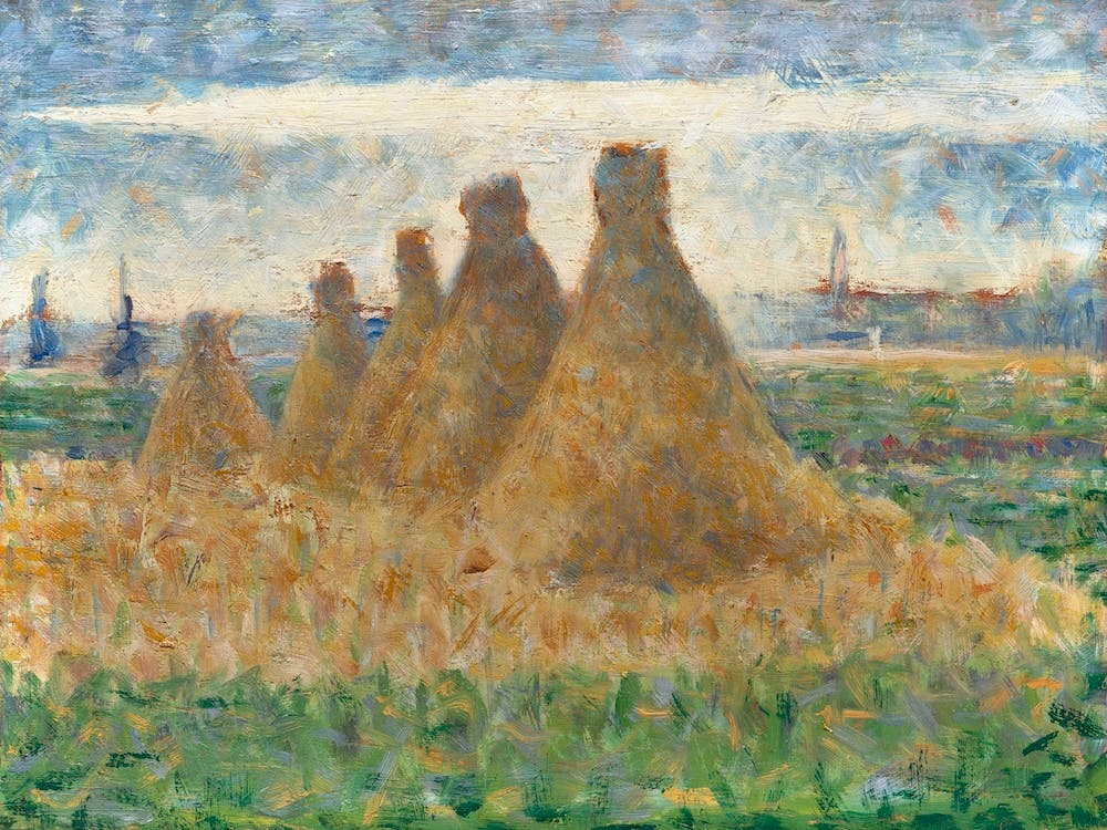 Heuhaufen, Georges Seurat