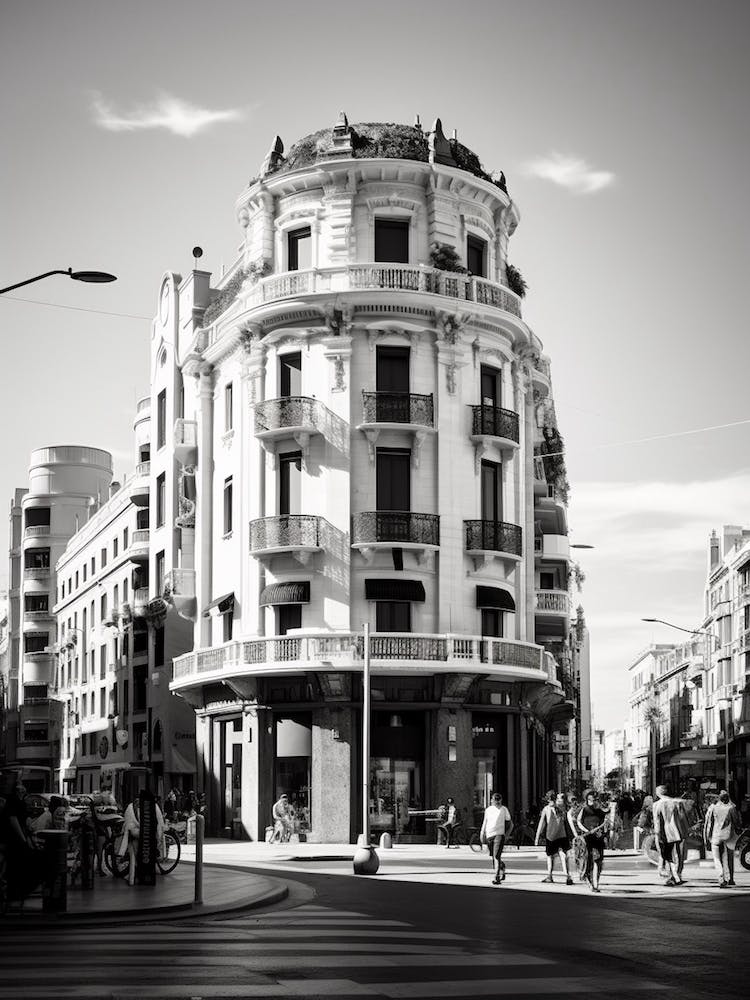 Valencia, Spain, Black And White Analogue Photography 4