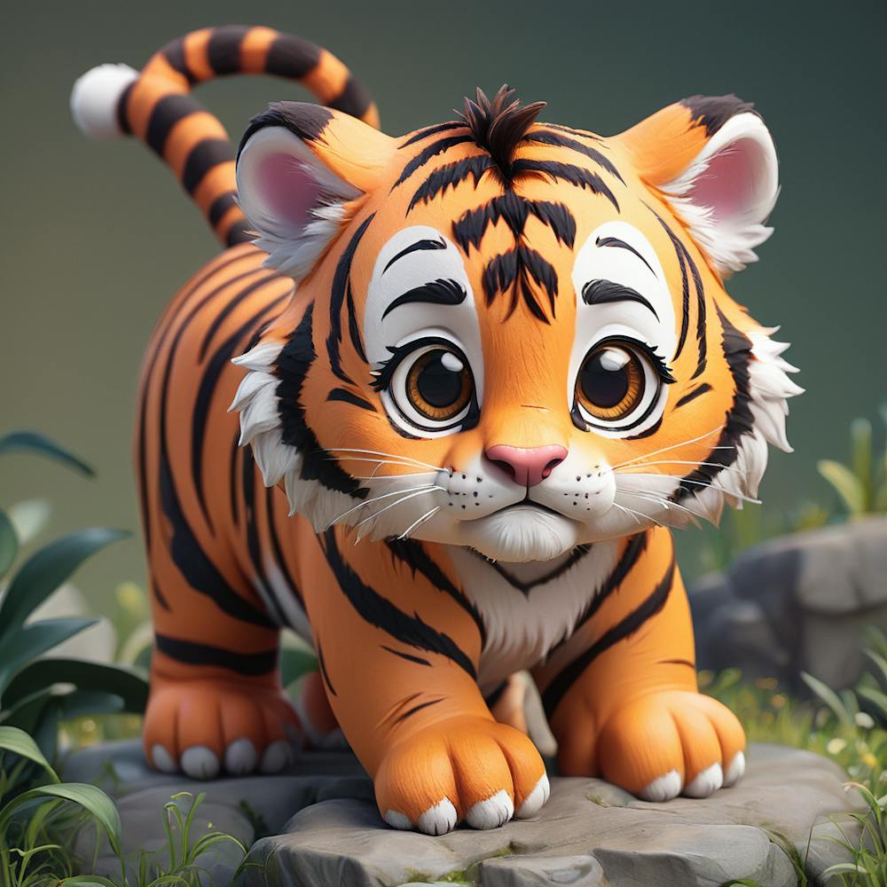 Cute Tiger