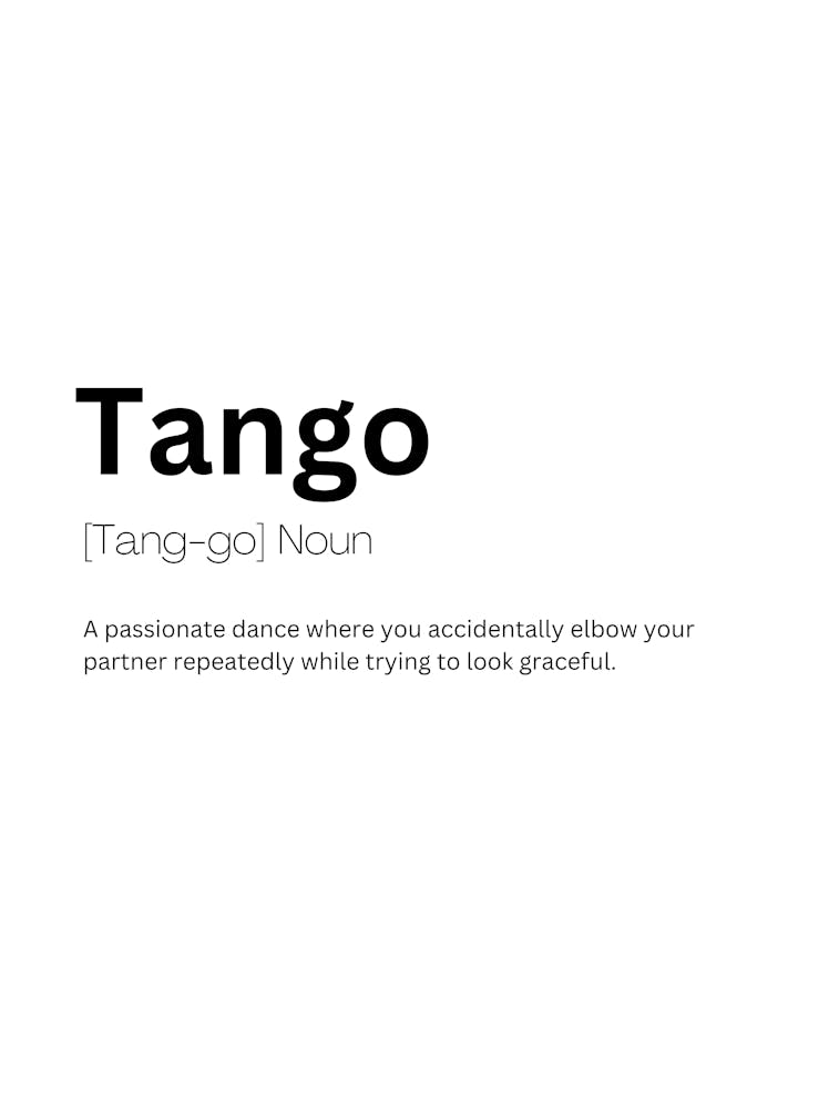 Tango Definition Meaning