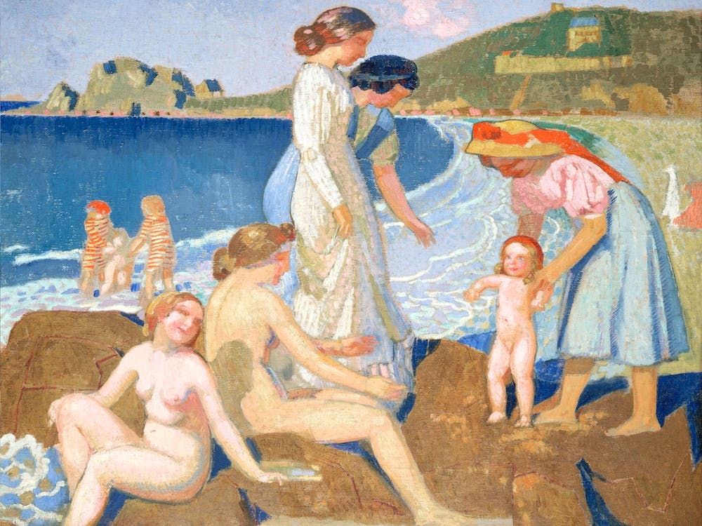 Bathers In Perros Guirec, Maurice Denis