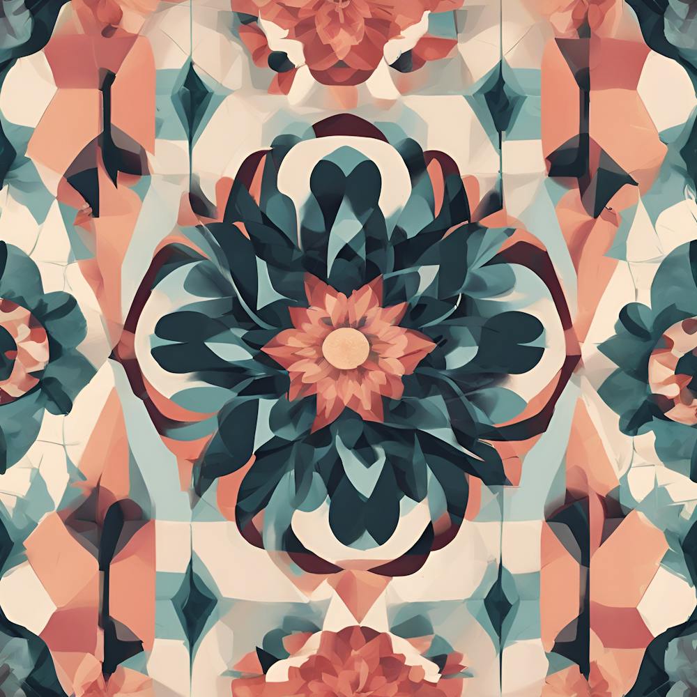 Abstract Floral Pattern