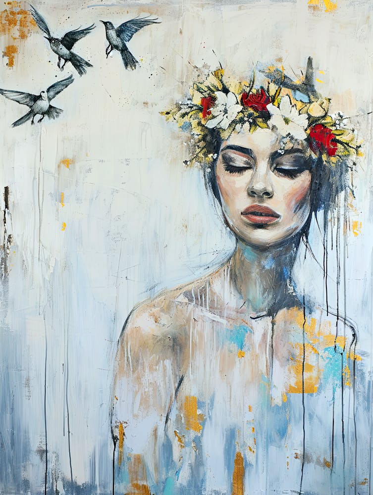 Tribal Whisper, Boho Art Style 1