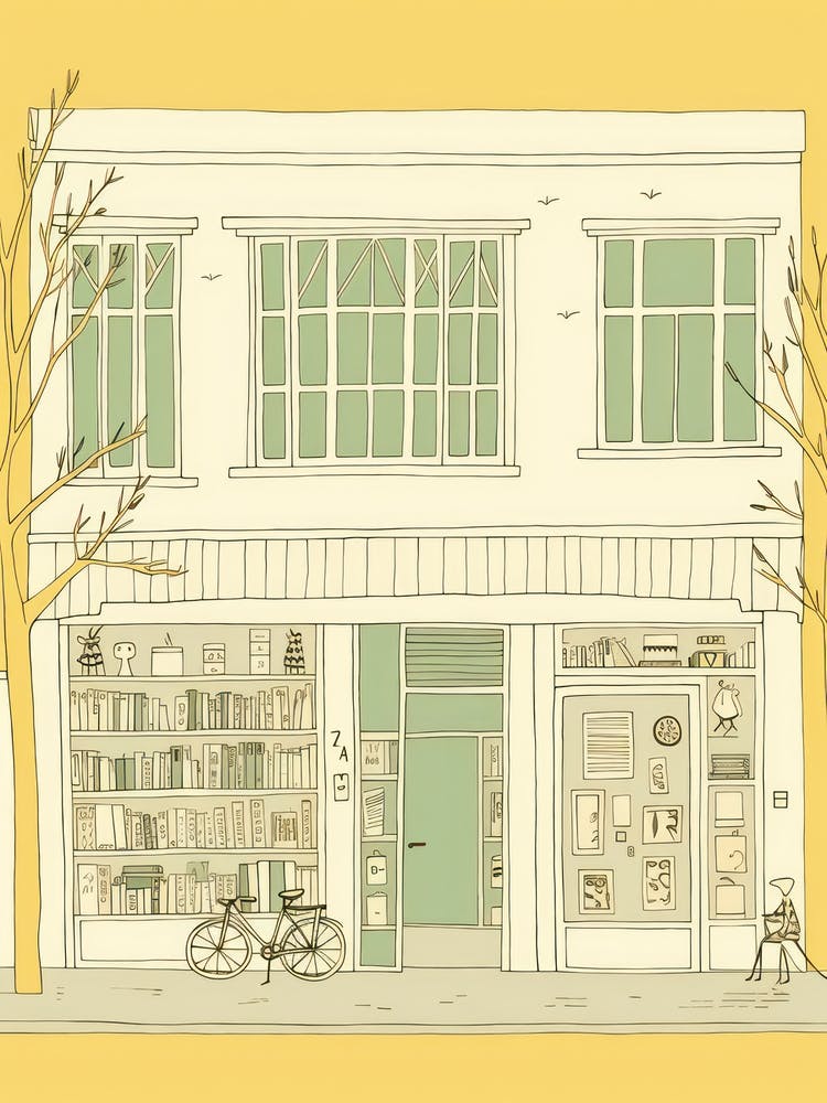 Thessaloniki, Grèce The Book Nook Couleurs pastel 1