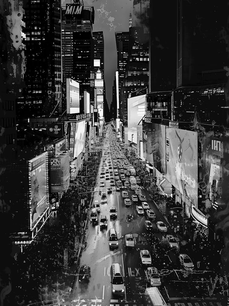 Times Square At Night