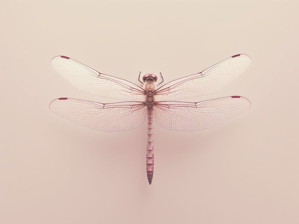 Libellule Roseate Skimmer Orthemis 8