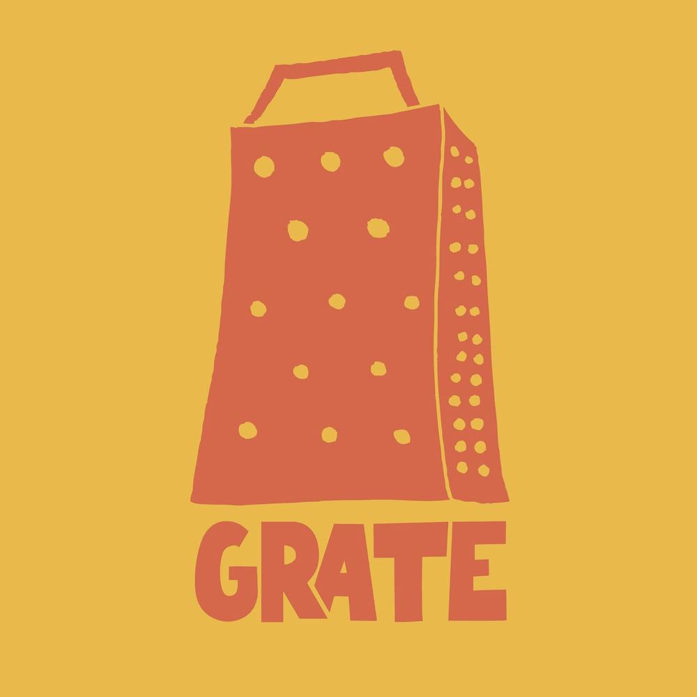 GRATE- Yellow / Red
