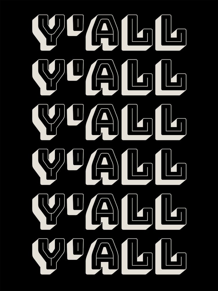 Y'all Rodeo Poster, Howdy Retro Wall Art, Barn, Texas Western Art, Printable Souther Art