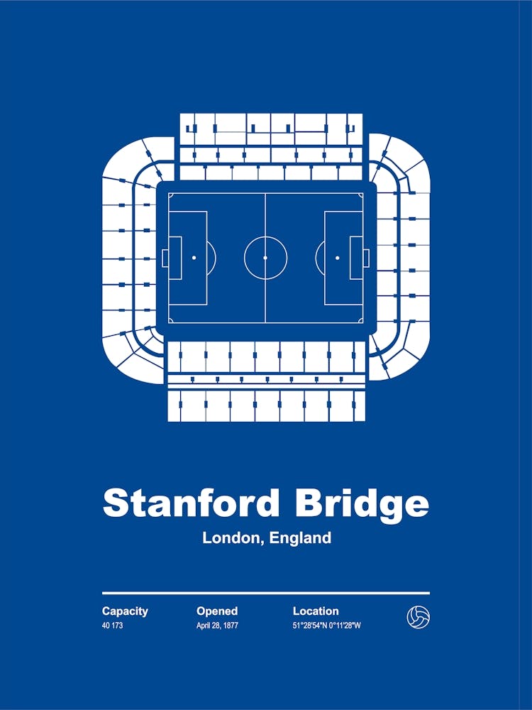 Stanford Bridge London Print