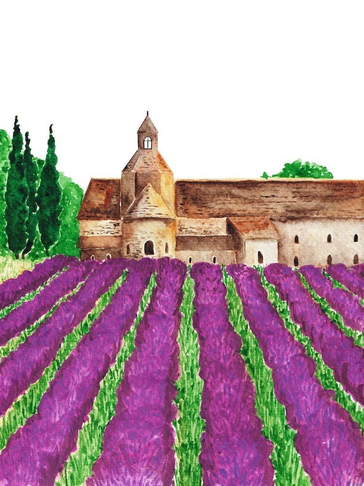 Provence Watercolor