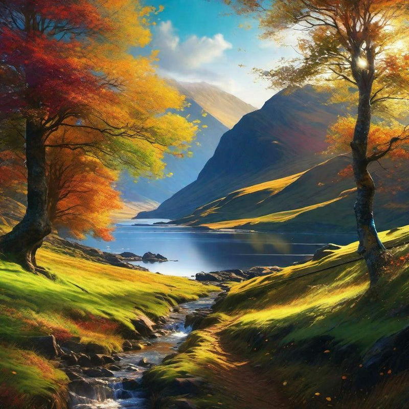 Herbst in Schottland