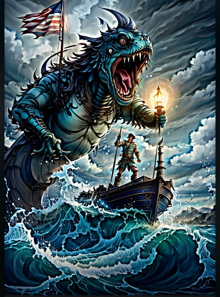 Sea Monster Attack