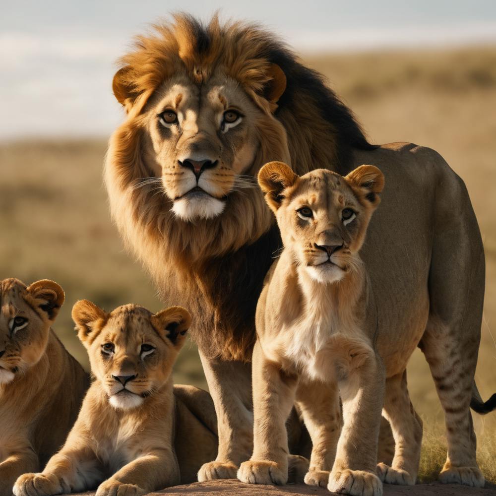 la familles de lion