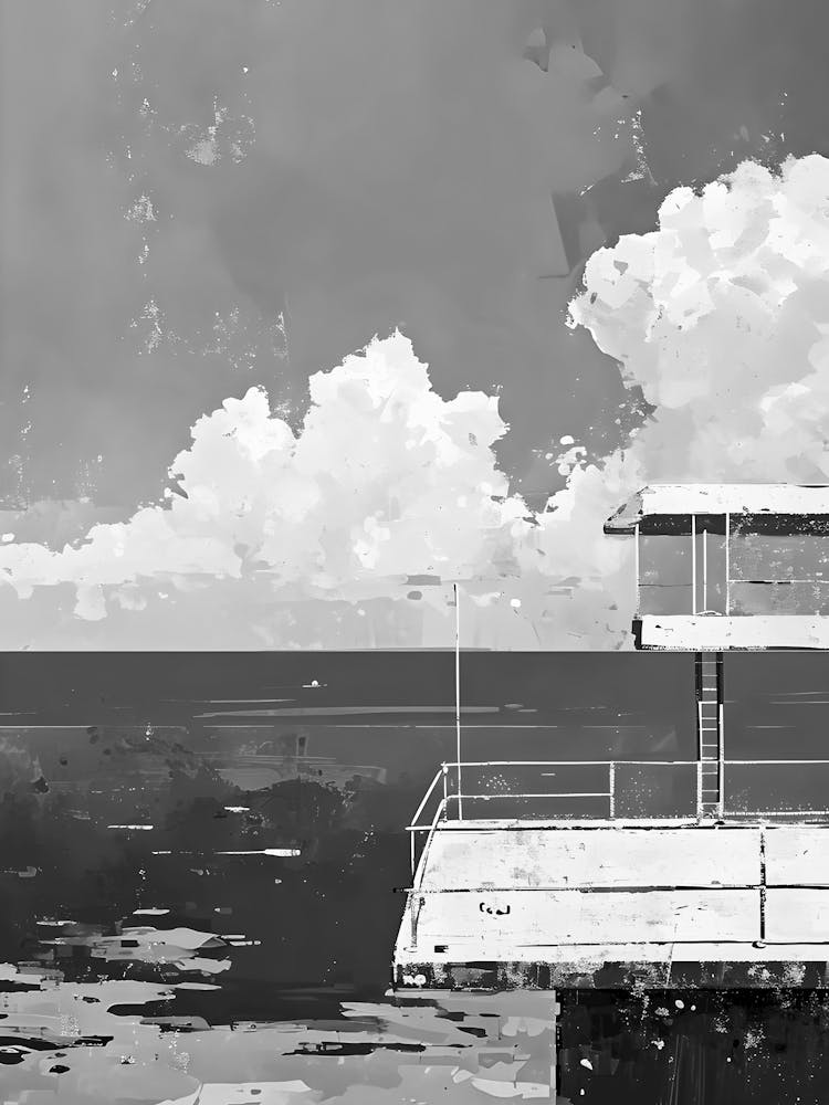 Black And White Painting 64