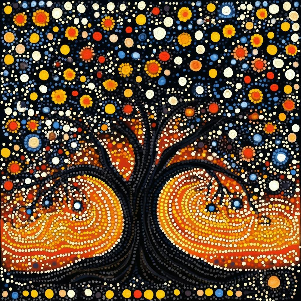 Colorful Tree of Life 17