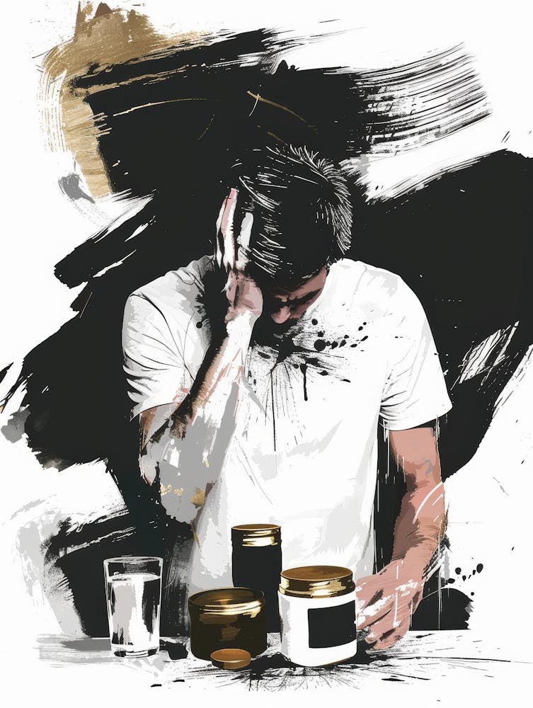 Man With A Bottle