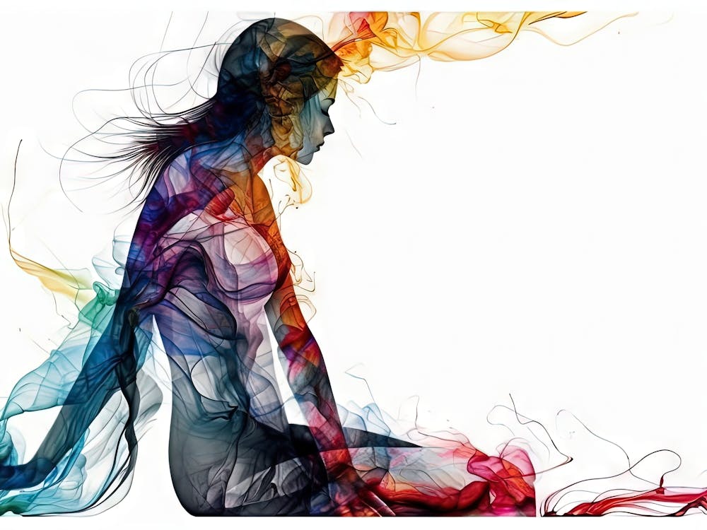 Abstract Of A Woman 1