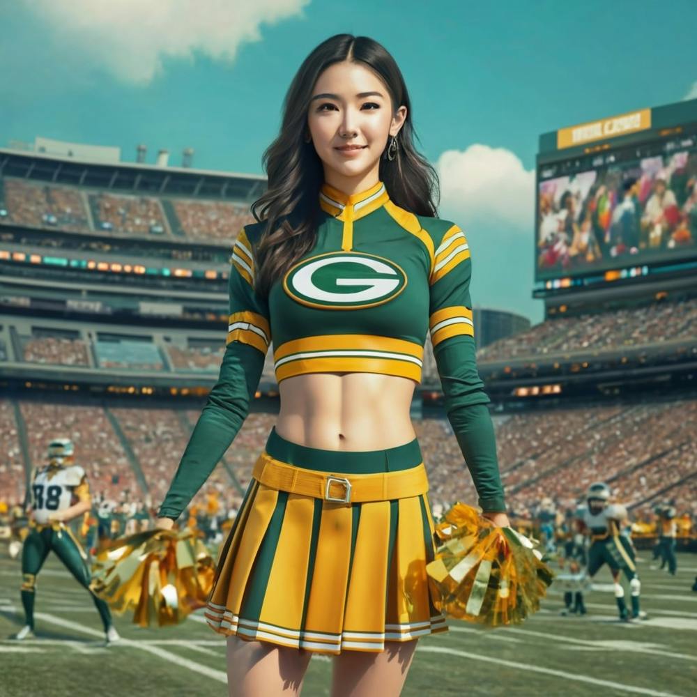 Green Bay Packers Cheerleader