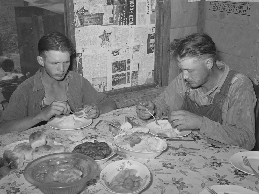 Sons Of Tenant Farmer Living Near Muskogee, Oklahoma By Russell Lee
