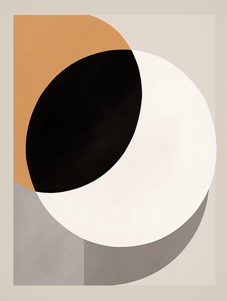 Geometric Noir Elegance