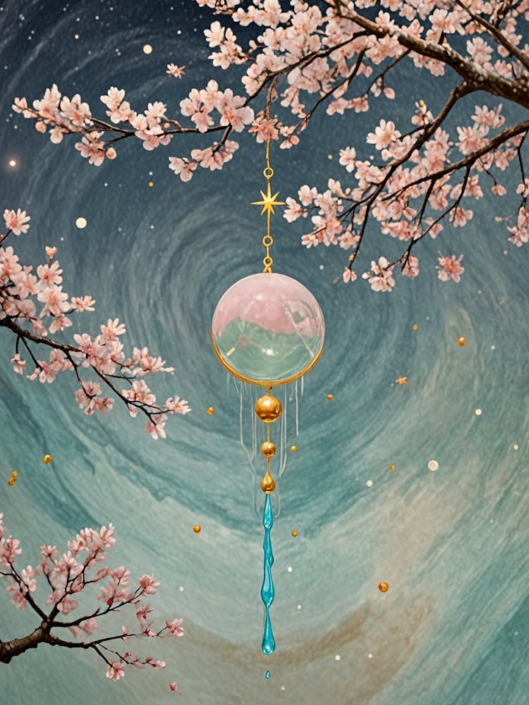 Cherry Blossom Lucky Charm