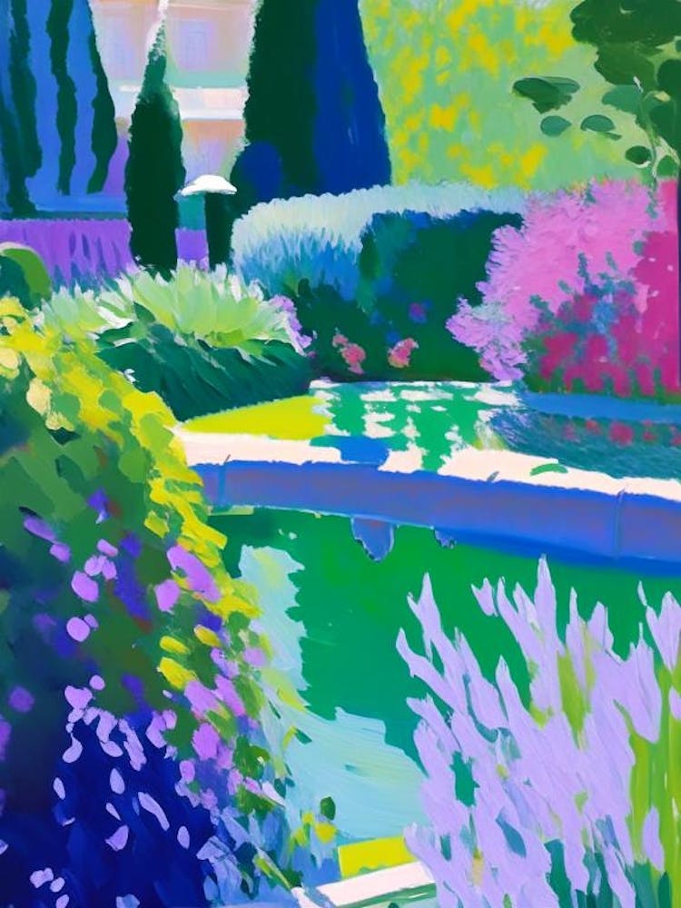 Claude Monet Foundation Gardens, 1, France Abstract Still Life