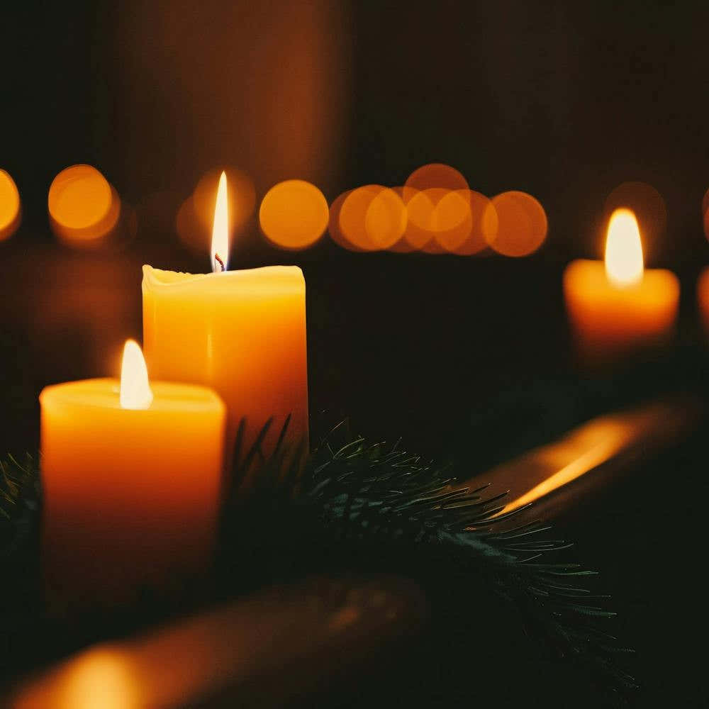 Candles In A Church 1