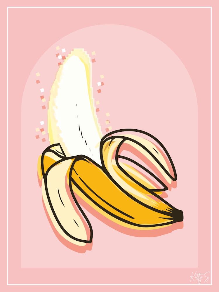 Pop Art Banana Split