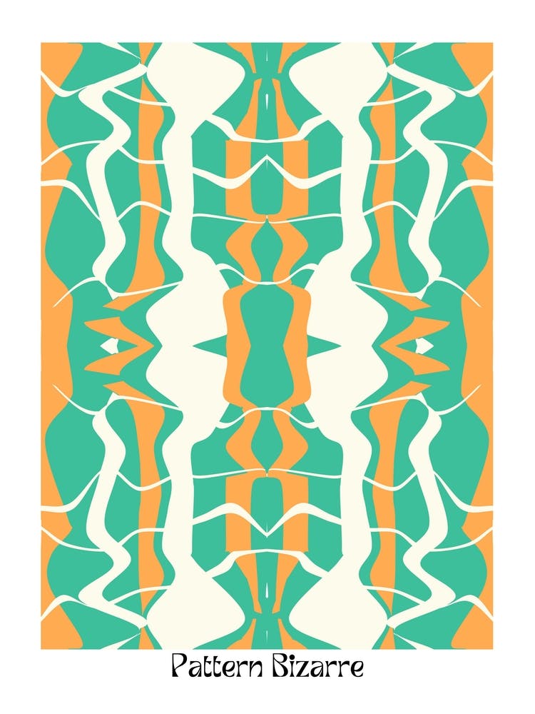 Pattern Bizarre Fluid Maximalist
