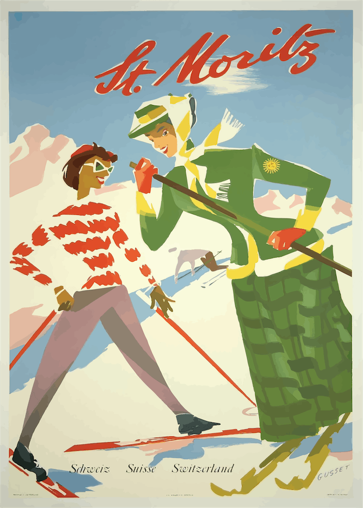 Flamenco Dancer Vintage Travel Poster Vector Drawing