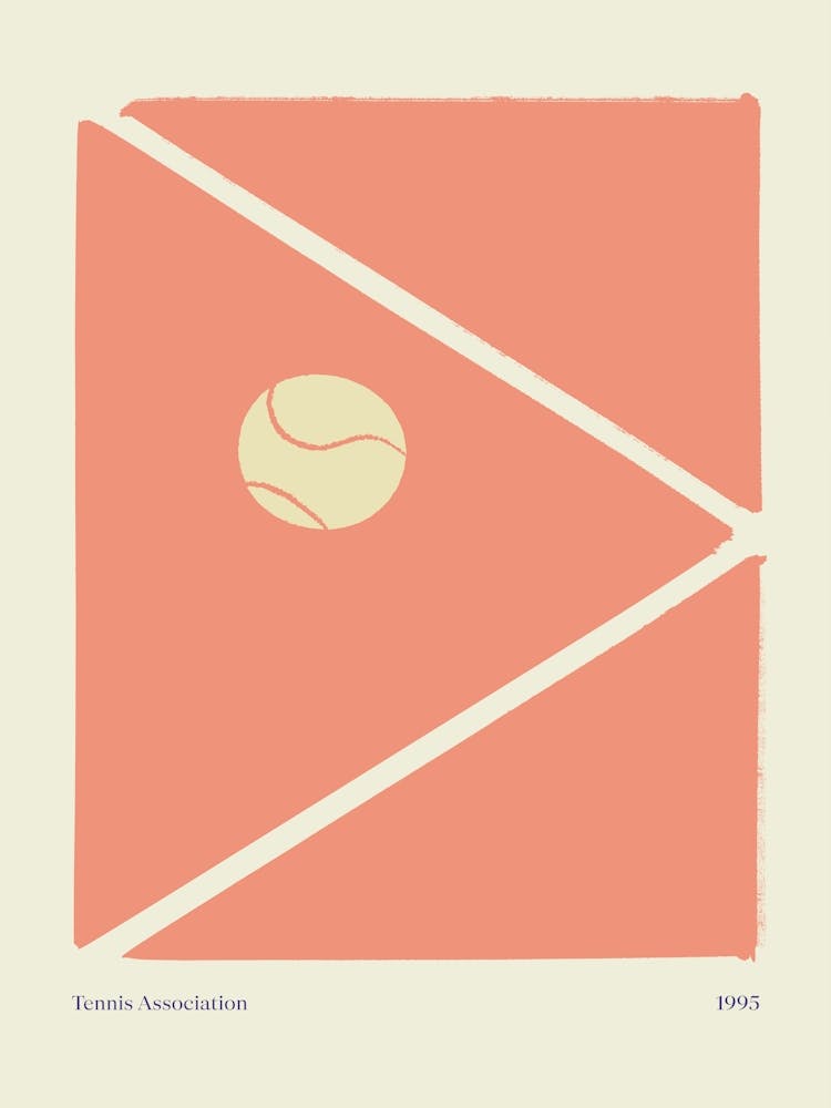 Boho Retro Sports 4 Tennis Ball 2