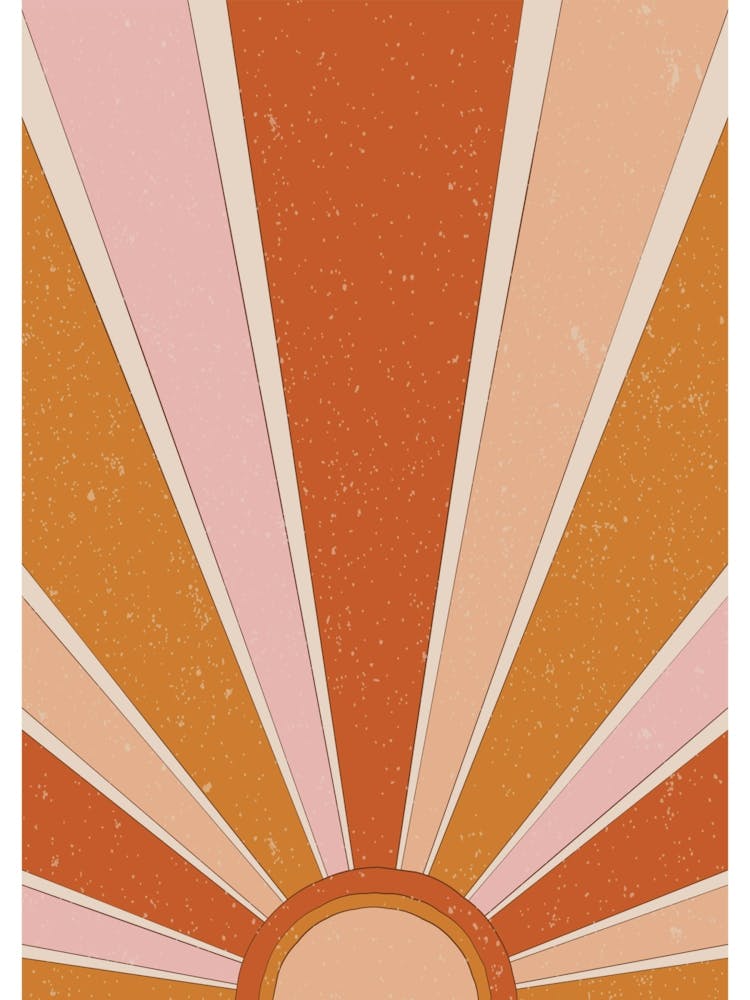 Retro Sunburst