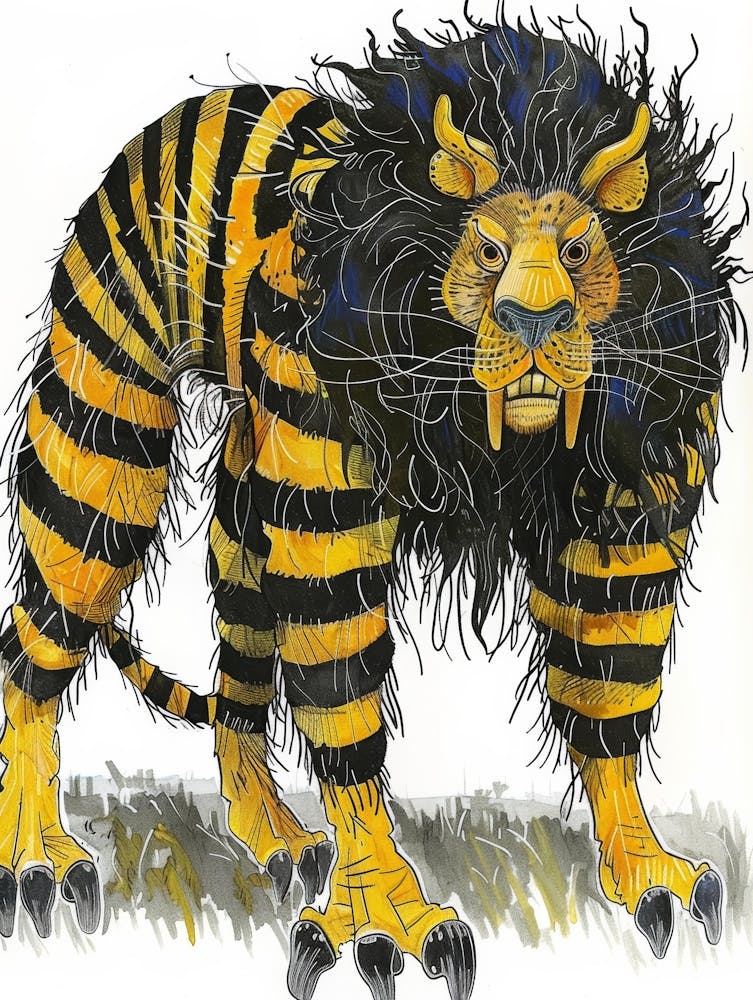 Lion Illustration 3