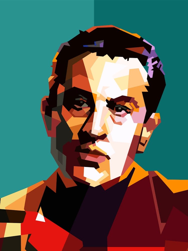 Robert De Niro The Godfather Movies Pop Art WPAP