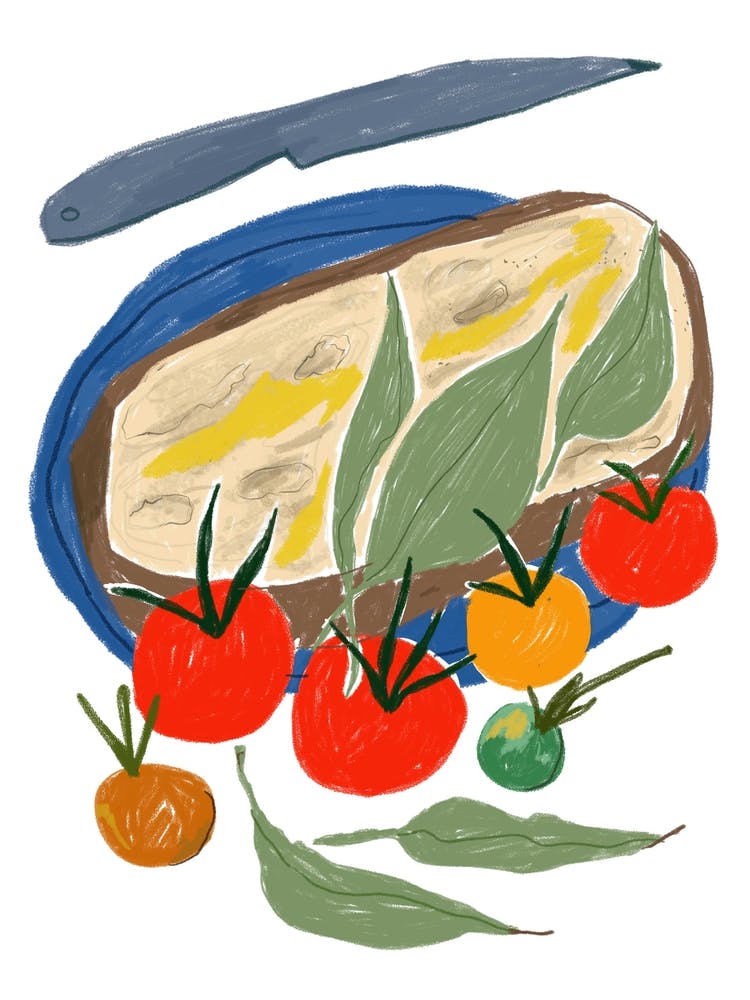 Tomatoes And Sourdough