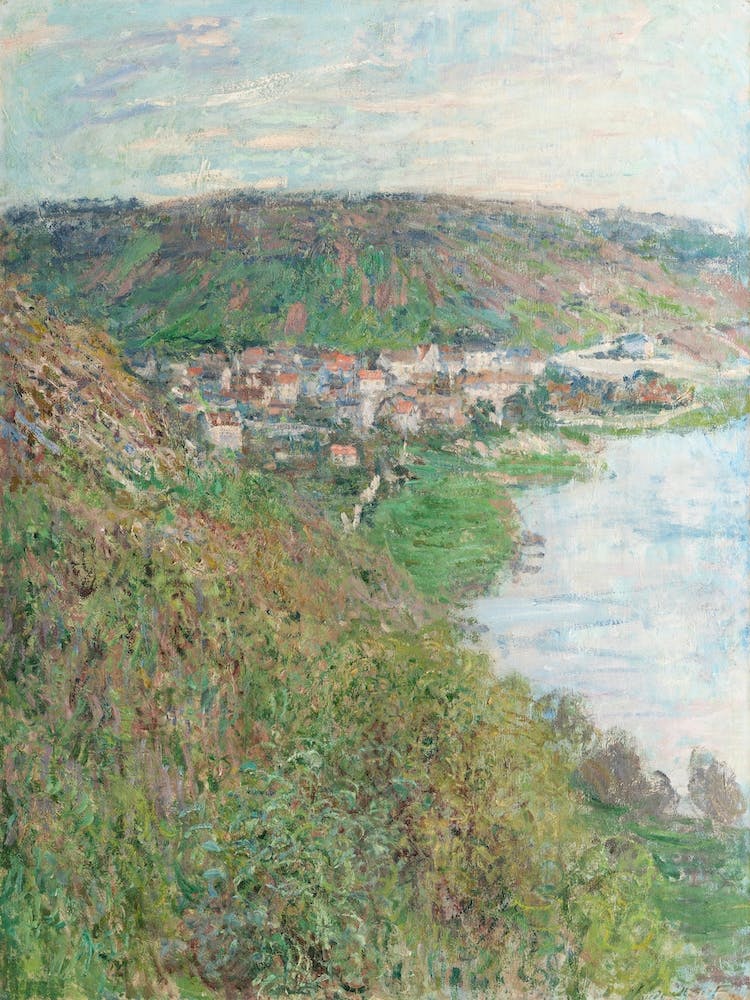 View Of Vétheuil (1880), Claude Monet