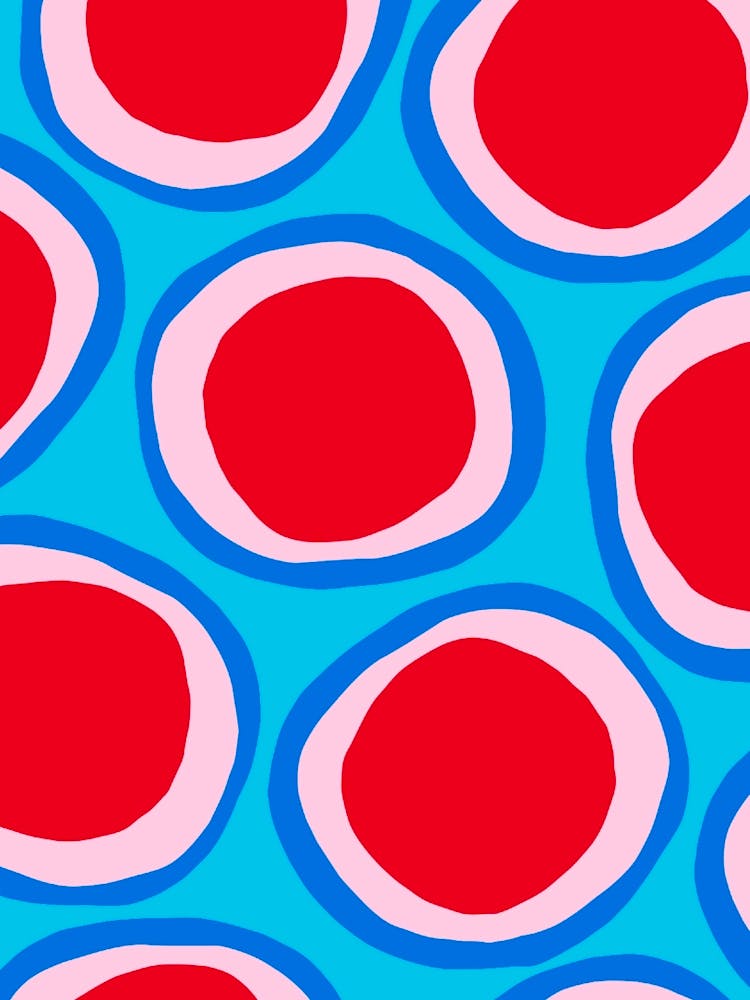 Red And Blue Circles