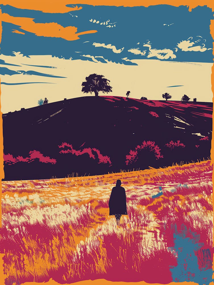 Man In A Field