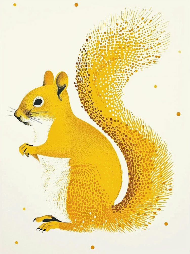 Yellow Squirrel 2