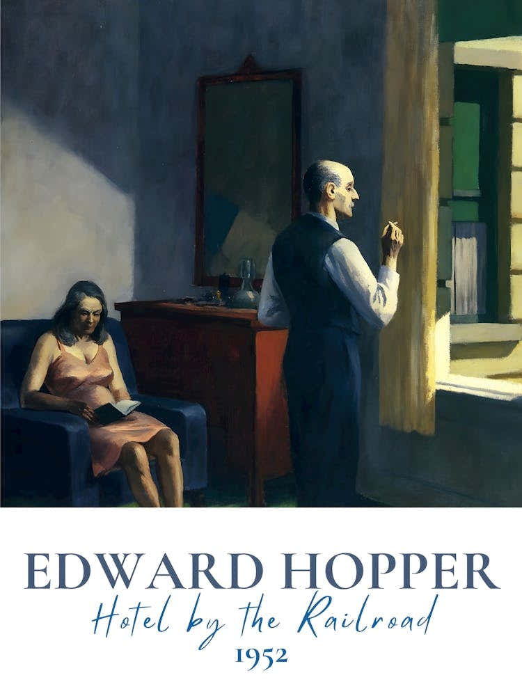 Edward Hopper Hotel By The Railroad