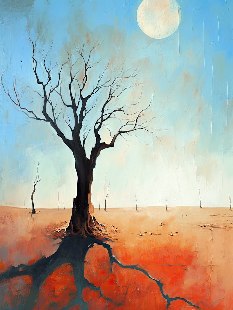 Tree In The Desert, Minimalism