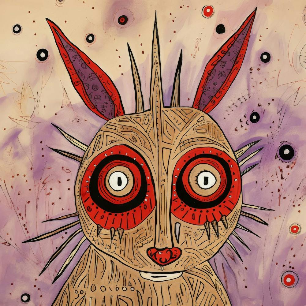 Abstract Artic Hare 1