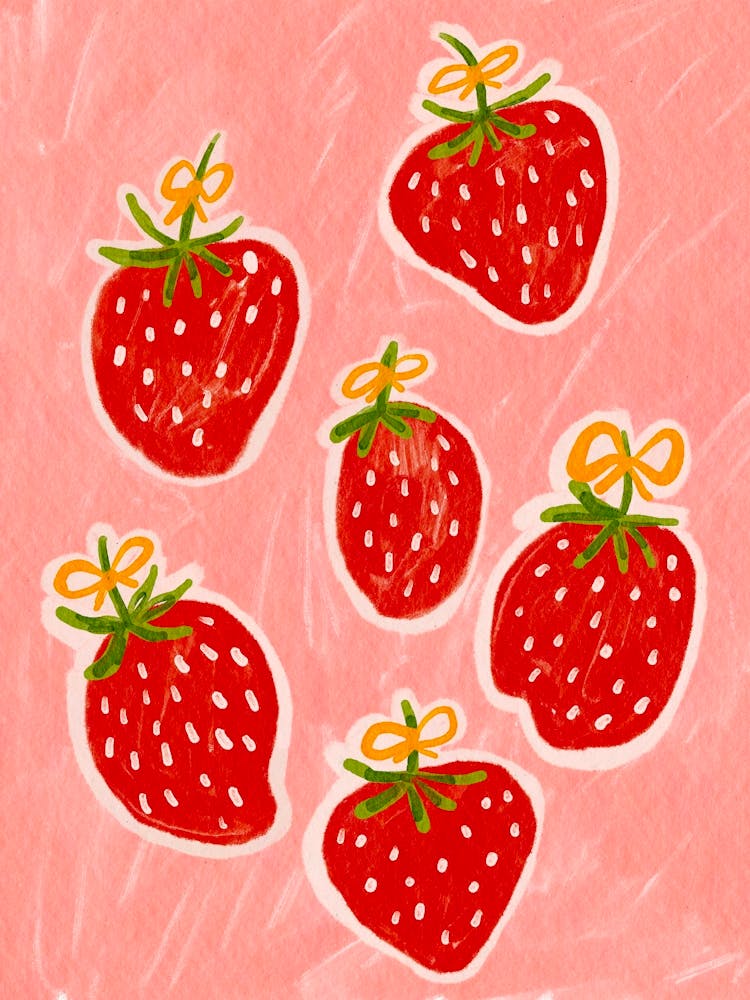 Strawberry Painting