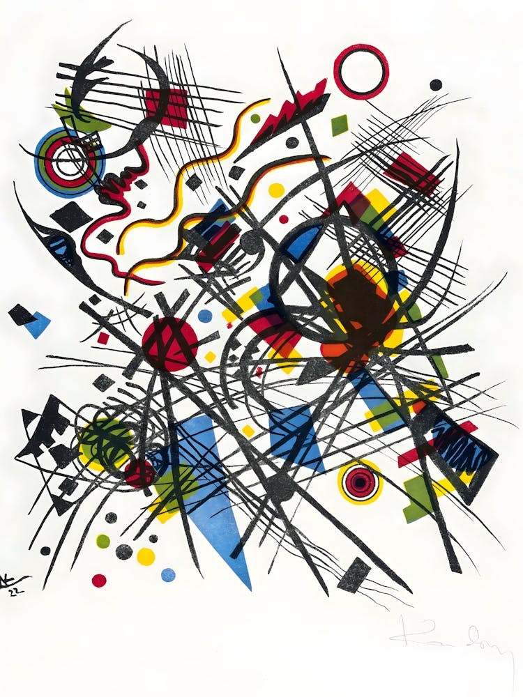 Wassily Kandinsky Abstract Painting 8