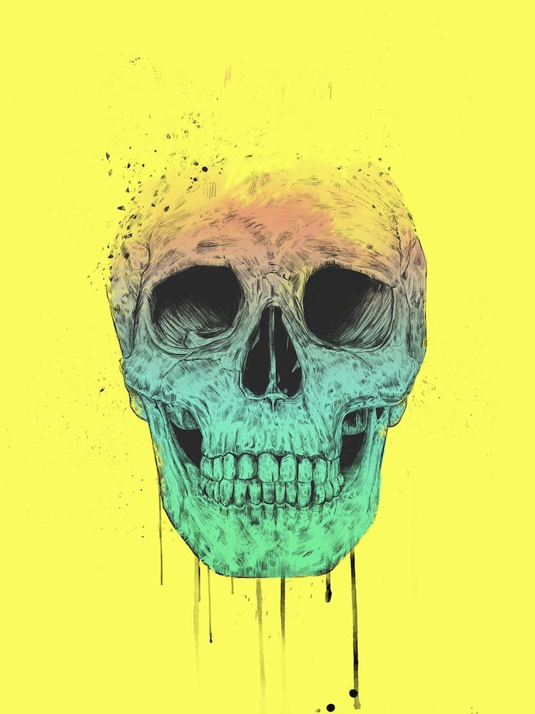 Pop Art Skull