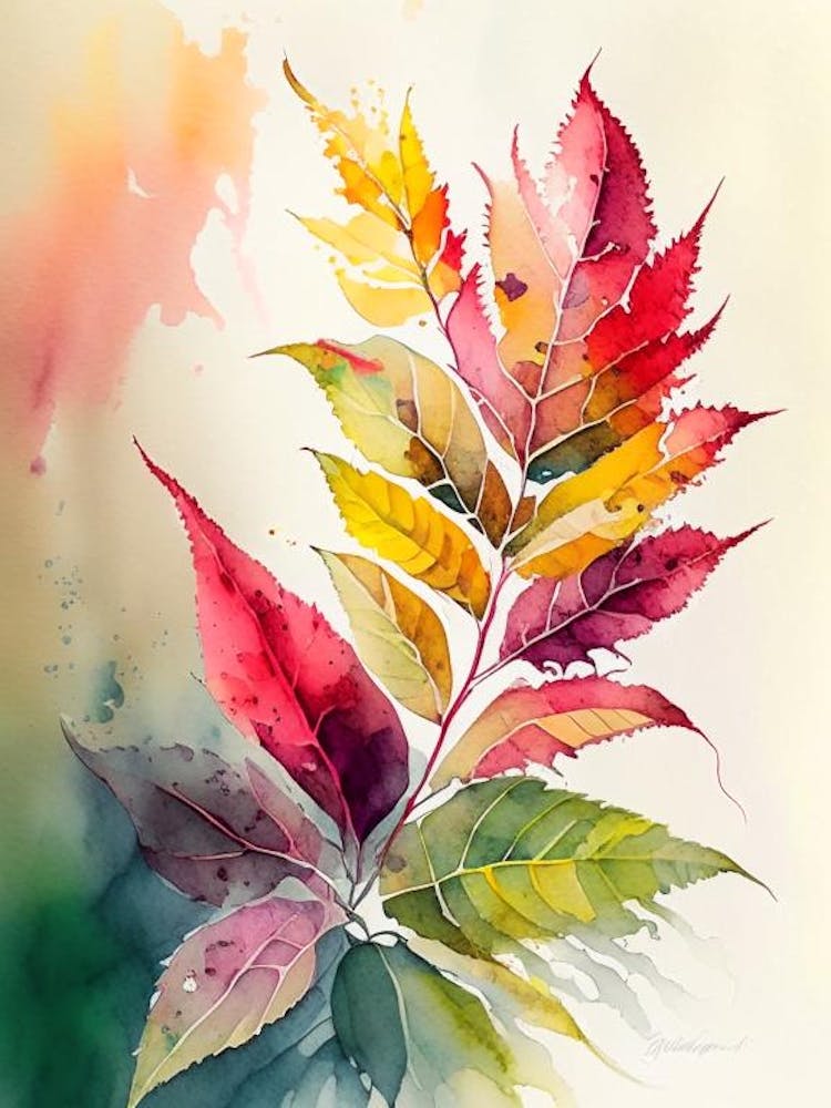 Poison Sumac Pop Art 6