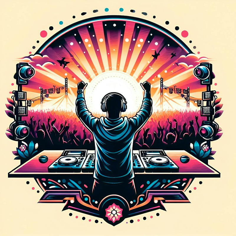 Dj At A Festival