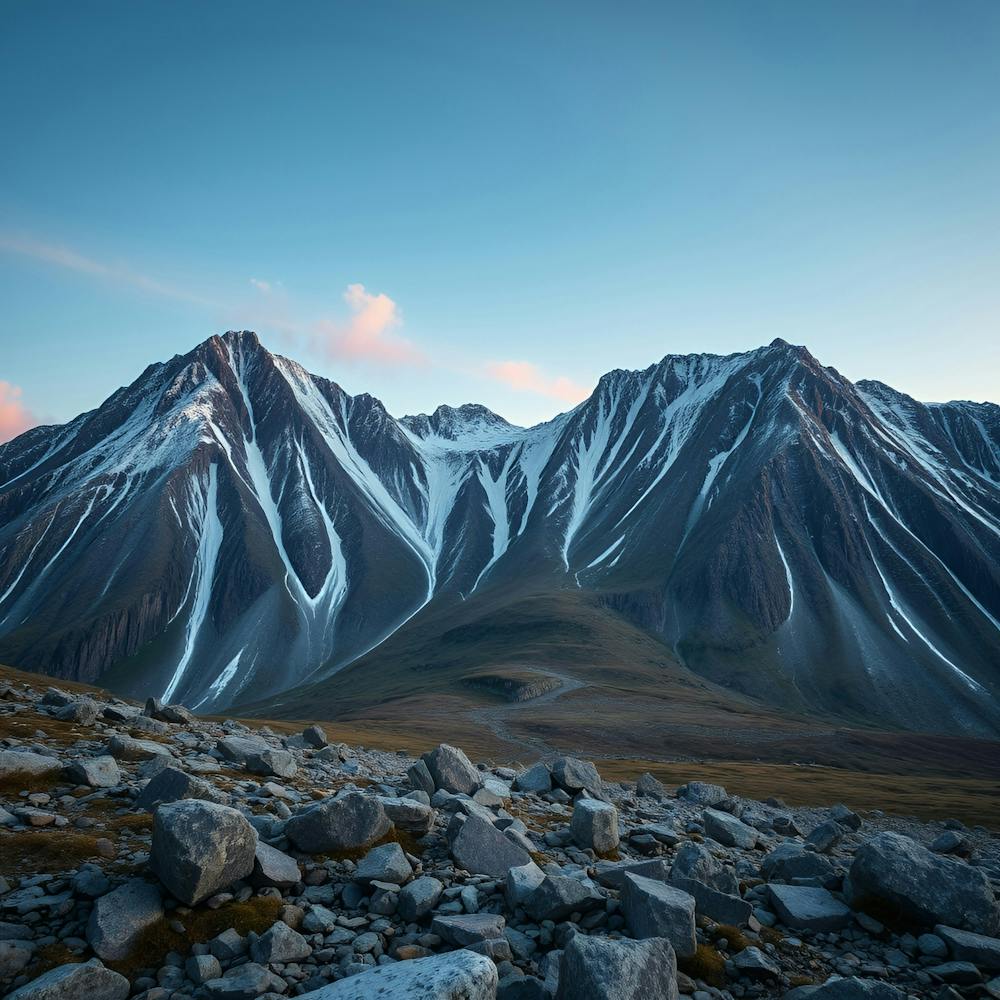 Sunrise In The Mountains 6
